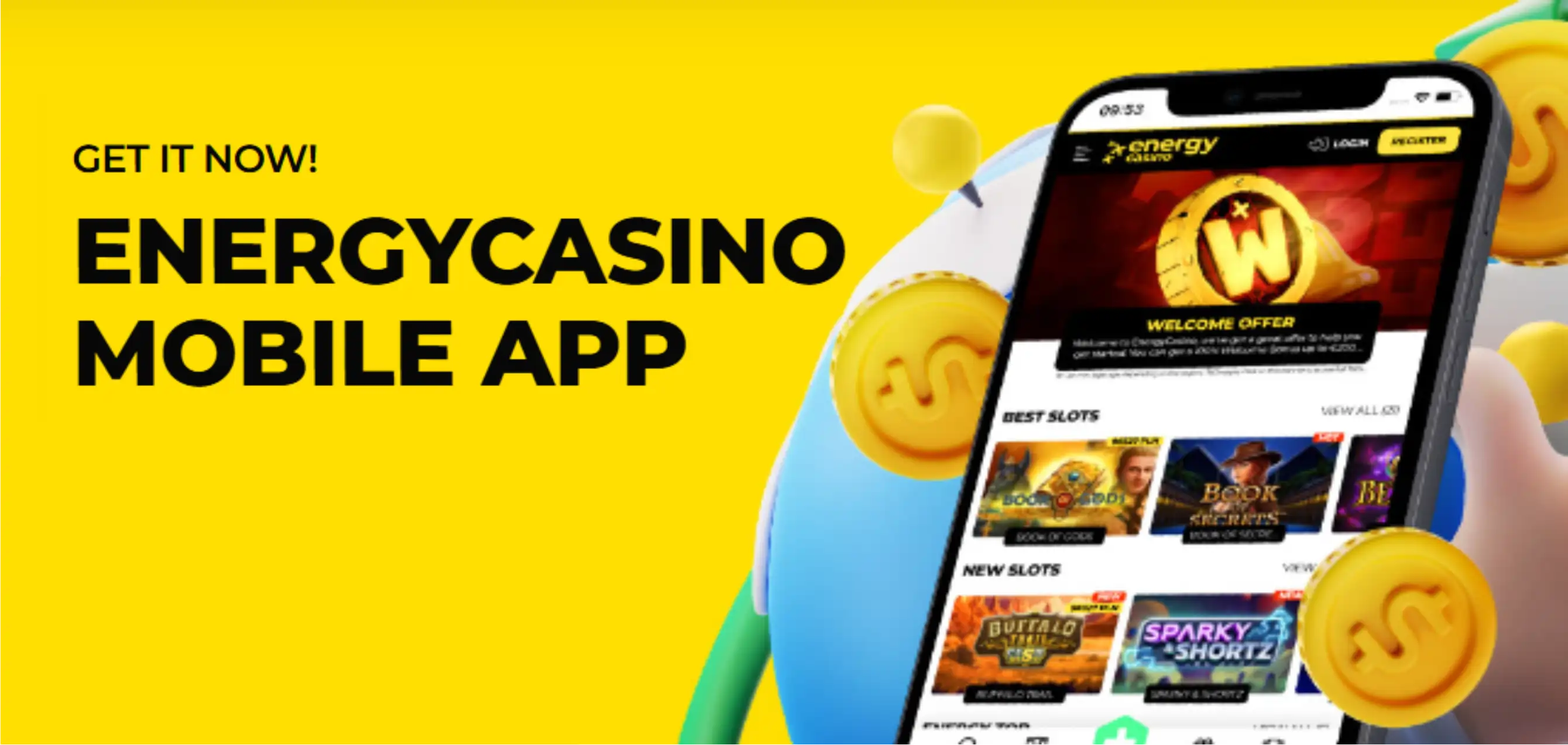 Energy Casino App-schermafbeelding